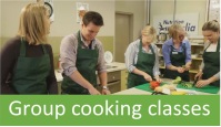 Group cooking class